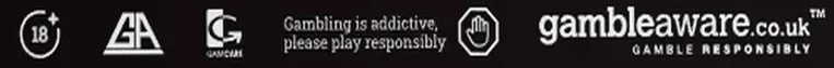 Ответственная игра: 18+, GamCare, GambleAware, Gamblers Anonymous